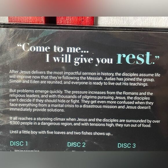 The Chosen Season 3 Brand New DVD Contains Three Discs - Picture 7 of 13